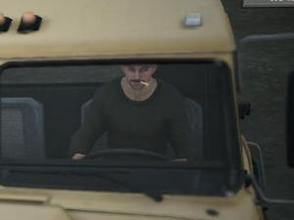 Курящий водительверсия 2 для SpinTires (v03.03.16)