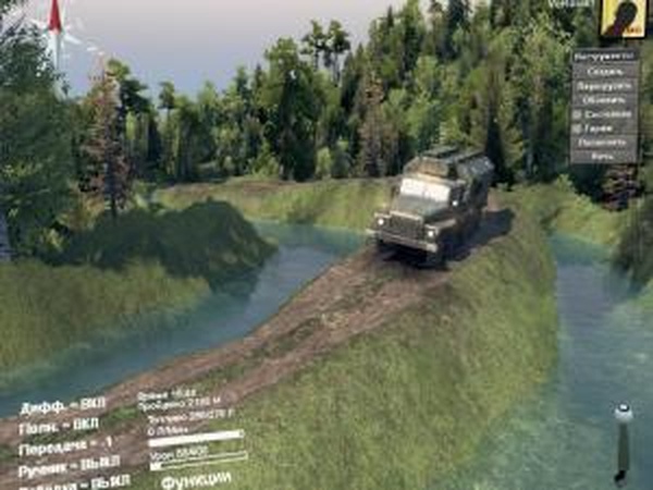 Карта «Паромная»версия 1.0 для SpinTires (v03.03.16)