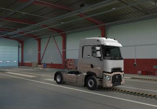 Скин на грязь для Renault Range Tверсия 1.0 для Euro Truck Simulator 2 (v1.40.x, - 1.42.x)