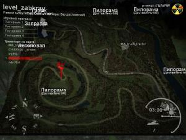 Карта «Забайкальский край»версия 1.0 для SpinTires (v03.03.16)
