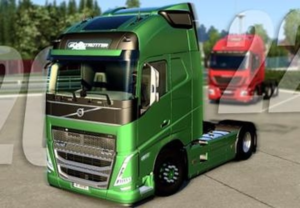 Volvo FH 2021версия 1.0.1 для Euro Truck Simulator 2 (v1.41.x, 1.42.x)