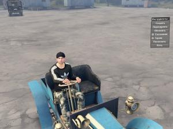 Скин водителяверсия 1.0 для SpinTires (v03.03.16)