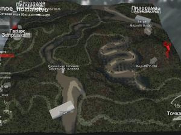 Карта «Лесное Хозяйство»версия 3 для SpinTires (v03.03.16)
