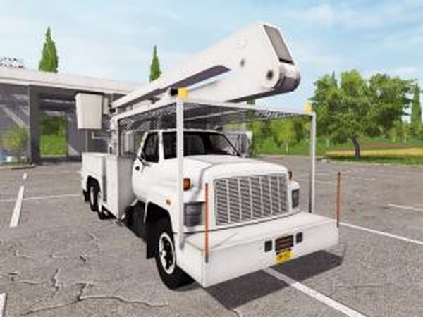 GMC C7500 TopKick bucketверсия 1.0 для Farming Simulator 2017