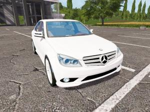 Mercedes-Benz C350версия 1.0 для Farming Simulator 2017