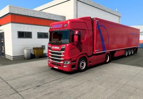 Комбо скин Franz Peter Vendelверсия 1.0 для Euro Truck Simulator 2 (v1.42.x)