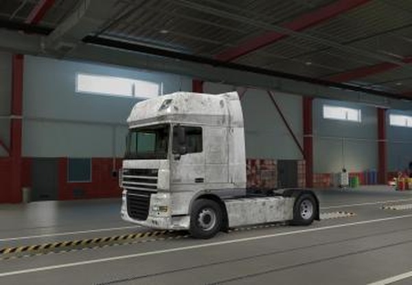 Скин на грязь для DAF 105версия 1.0 для Euro Truck Simulator 2 (v1.40.x, - 1.42.x)