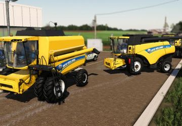 New Holland CR EVO Seriesверсия 2.0.0.0 для Farming Simulator 2019 (v1.7.x)