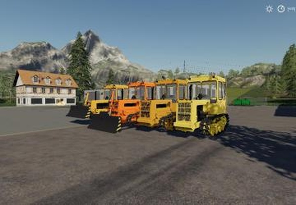 ДТ-75МЛ и Отвал - Переделкаверсия 1.1.0.0 для Farming Simulator 2019 (v1.5.x)