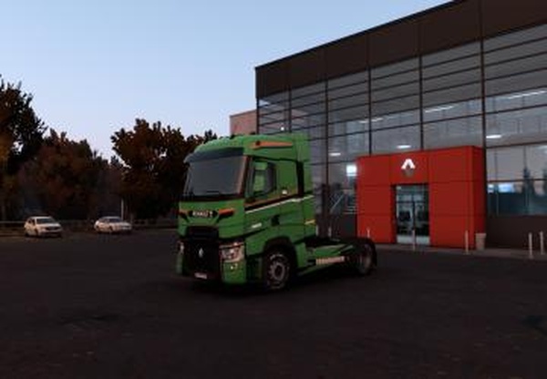 Скин «Fernfahrer» на Renault Tверсия 1.0 для Euro Truck Simulator 2 (v1.40.x, - 1.43.x)