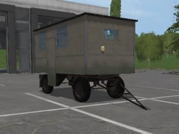 Прицеп-бытовкаверсия 13.04.17 для Farming Simulator 2017