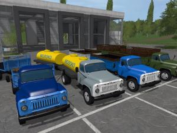 ГАЗ-53Аверсия 1.1 для Farming Simulator 2017