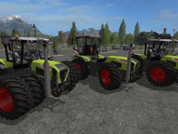 Claas Xerion 3800версия 1.0.2.2 для Farming Simulator 2017
