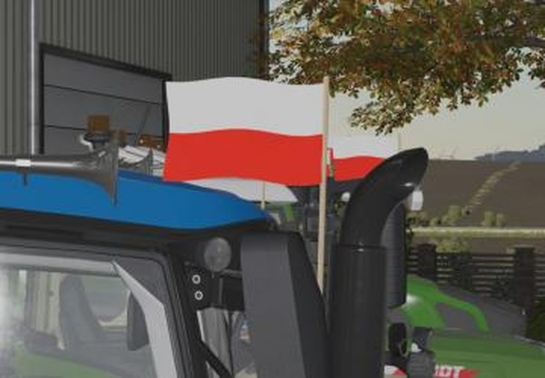Poland Flag (Prefab)версия 1.0.0.1 для Farming Simulator 2022