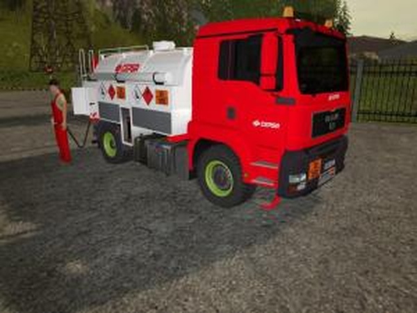 MAN Cepsa Dieselверсия 1.0 для Farming Simulator 2017