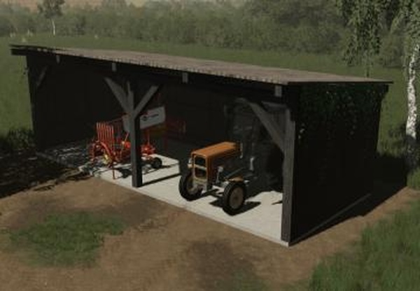 Wooden Shedверсия 1.0.0.0 для Farming Simulator 2019 (v1.7.x)