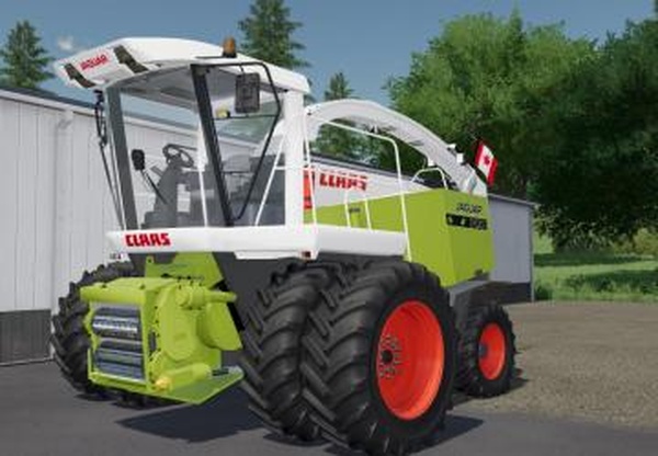 Claas JAGUAR Type 493 North Americaверсия 1.0.0.0 для Farming Simulator 2022