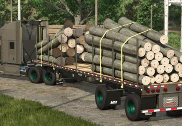 Lode King Flatbed Aluminiumверсия 1.0.0.0 для Farming Simulator 2025