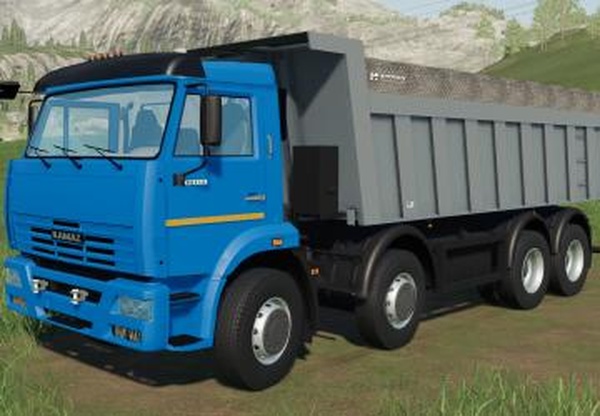 КамАЗ-65201версия 1.0.2 для Farming Simulator 2019 (v1.7.x)