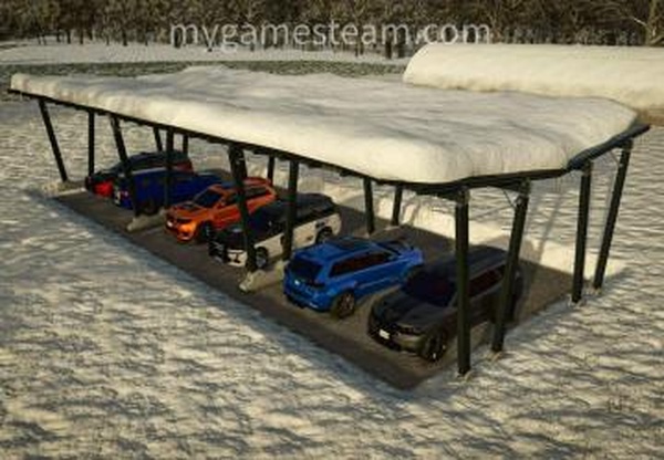 Large Glass Shedверсия 1.0.0.0 для Farming Simulator 2025