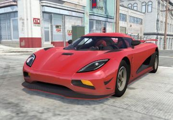 Koenigsegg Agera Rверсия 2.0 для BeamNG.drive (v0.11.x)
