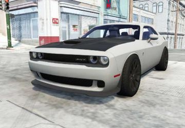 Dodge Challenger SRT Hellcat (LC)версия 1.0 для BeamNG.drive (v0.19.4.2)
