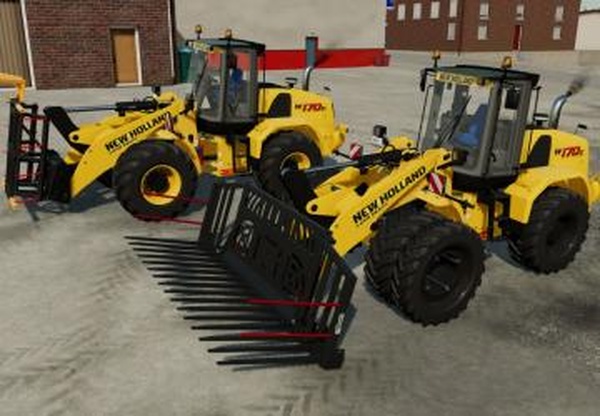 New Holland W170Cверсия 1.0.0.0 для Farming Simulator 2022