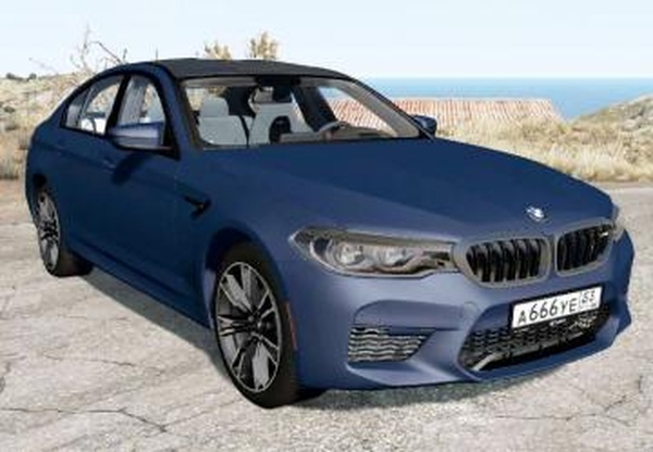 BMW M5 (F90) 2018версия 1.0 для BeamNG.drive (v0.19)