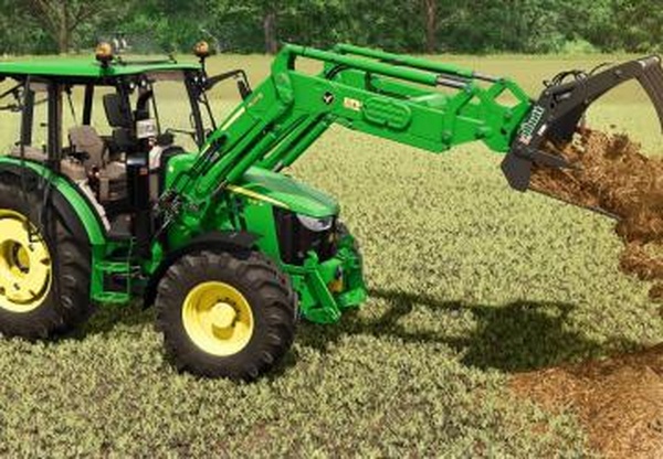 John Deere 5M Seriesверсия 1.0.0.0 для Farming Simulator 2025