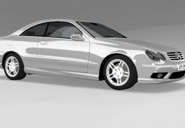 Mercedes CLK55 AMGверсия 1.0 для BeamNG.drive (v0.19.4.2)