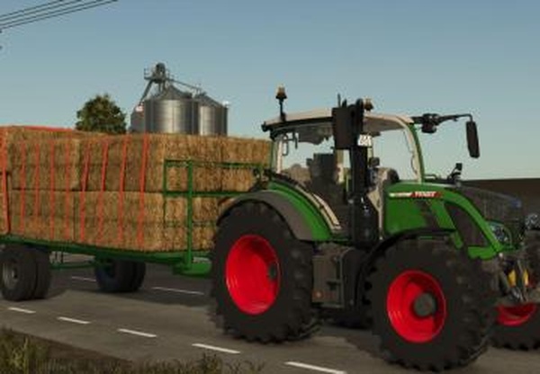 HomeMade Bale Trailerверсия 1.0.0.0 для Farming Simulator 2025