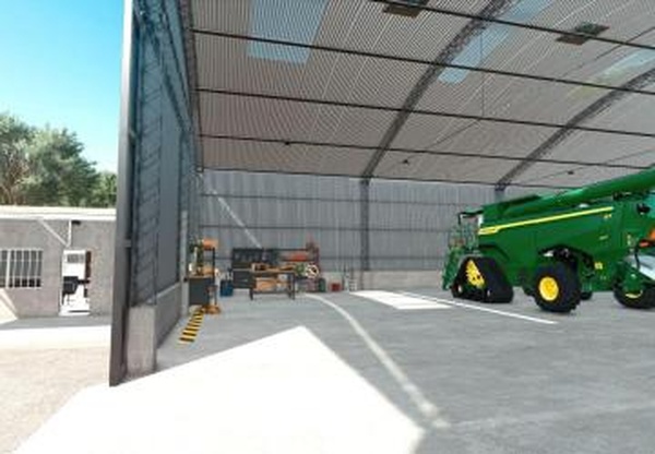 Shed With Workshop And Officeверсия 1.0.0.0 для Farming Simulator 2025