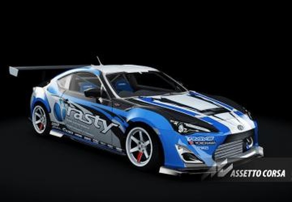 Toyota GT86 Rasty Performanceверсия 1.1 для Assetto Corsa