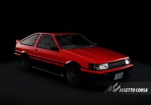 Toyota Corolla Levin 1600GT APEX Turboверсия 1.1 для Assetto Corsa