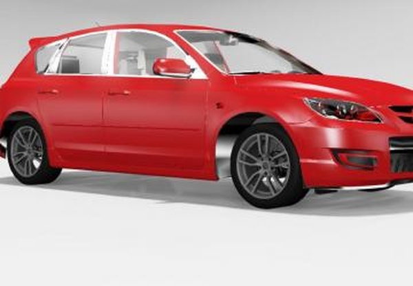 Mazda Speed 3версия 1.0 для BeamNG.drive (v0.19.4.2)