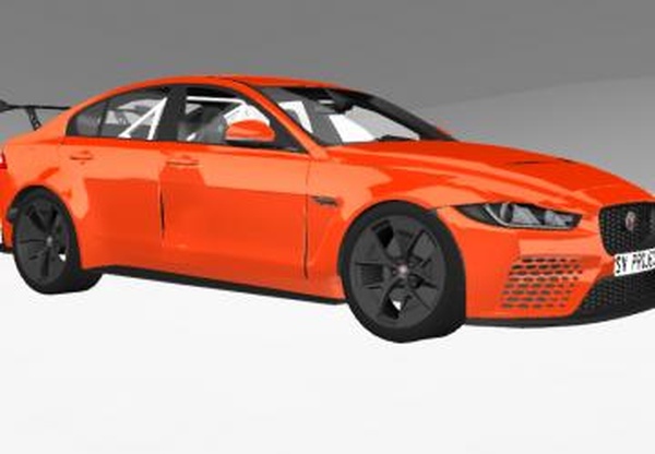 Jaguar XE SV Project 8версия 1.0 для BeamNG.drive (v0.19.4.2)