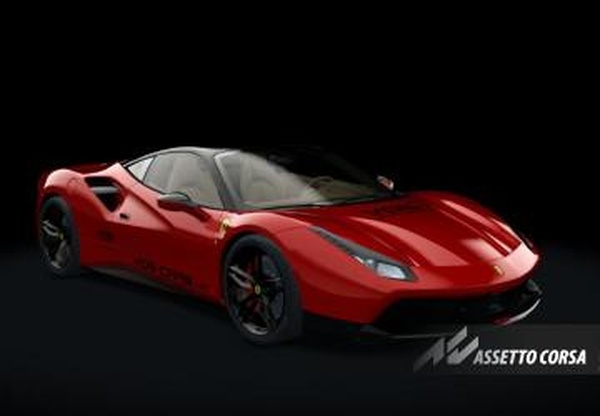 Ferrari 488 GTB VOS S3версия 1.0 для Assetto Corsa