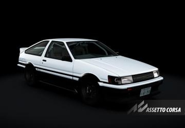 Toyota Corolla Levin 1600GT APEX Turboверсия 1.1 для Assetto Corsa