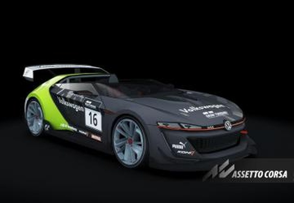 Volkwagen GTi Vision Gran Turismo Gr.3версия 1.1 для Assetto Corsa
