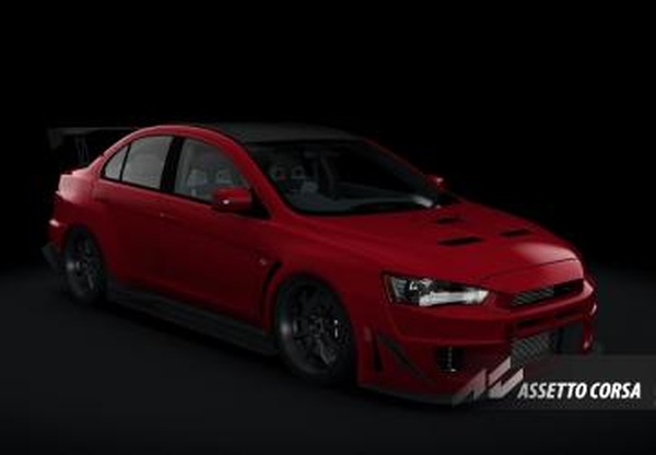 Mitsubishi Lancer Evolution Sunline Racingv2.0.1 для Assetto Corsa
