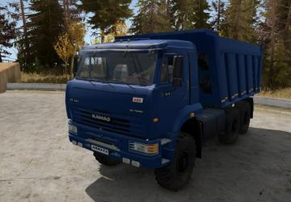 Камаз 65225версия 1.1 для Spintires: MudRunner (v10.06.19)