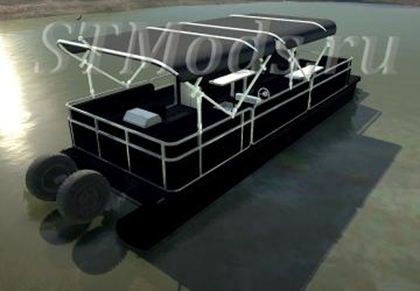 Pontoon Boatверсия 1.0 для Spintires: MudRunner (v14.08.19)