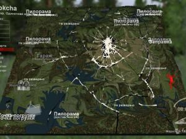 Карта «Мокша»версия 1.0 для SpinTires (v03.03.16)