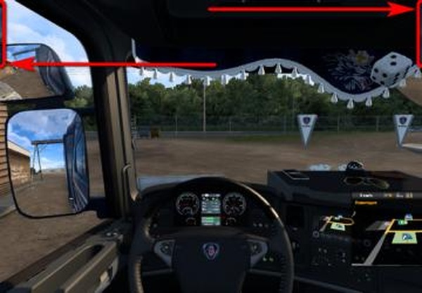 Компактные зеркалаверсия 1.0 для Euro Truck Simulator 2 (v1.42.x, 1.43.x)