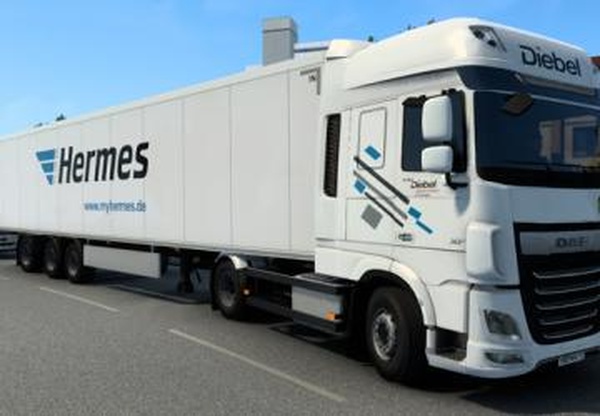 Скин «Hermes»версия 1.0 для Euro Truck Simulator 2 (v1.39.x, - 1.42.x)