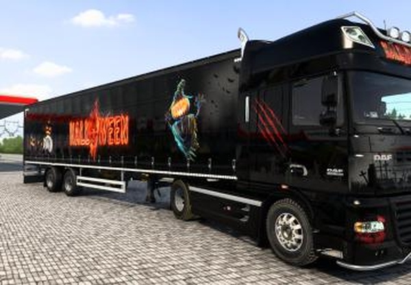 Halloweenверсия 1.0 для Euro Truck Simulator 2 (v1.39.x, - 1.42.x)