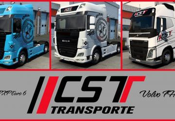 Скин CST Transporteверсия 1.0 для Euro Truck Simulator 2 (v1.41.x)