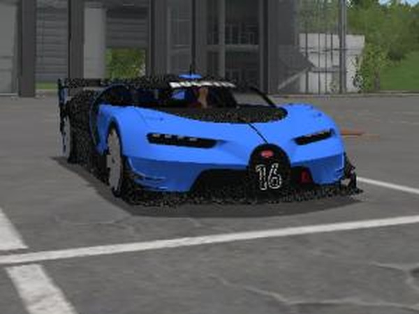 Bugatti Chiron Vision GTверсия 08.04.17 для Farming Simulator 2017