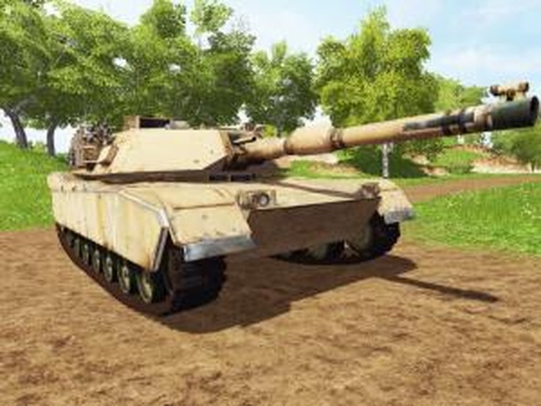 M1A1 Abramsверсия 1.0 для Farming Simulator 2017