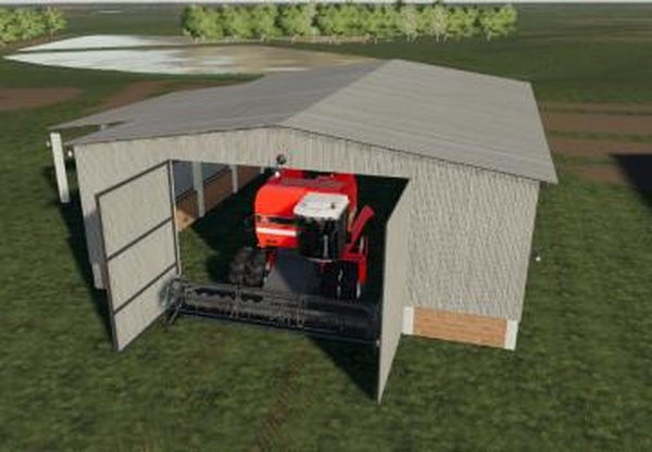 Shed 15x19версия 1.0.0.0 для Farming Simulator 2019 (v1.7.x)